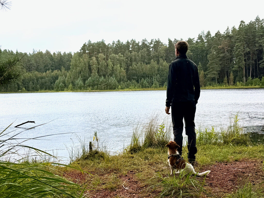 Wanderlandschaft in Masuren, Polen